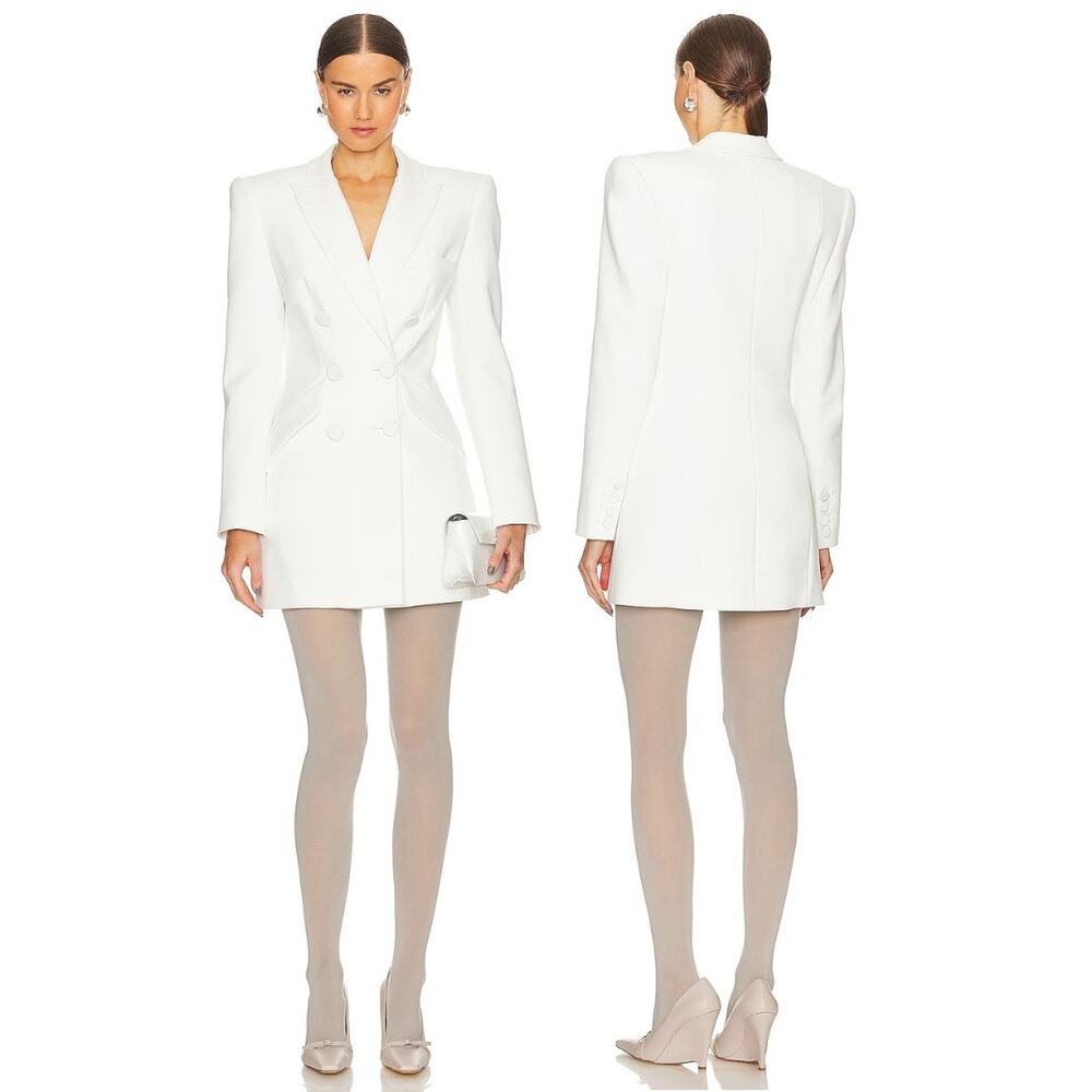 Sans Faff Amberly Blazer Dress Double Breasted Wedding Bridal Formal Party S